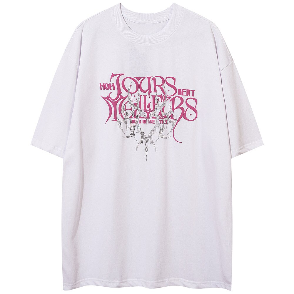"Take A Tour" Graphic Unisex Streetwear Vintage Women Men Y2K T-Shirt