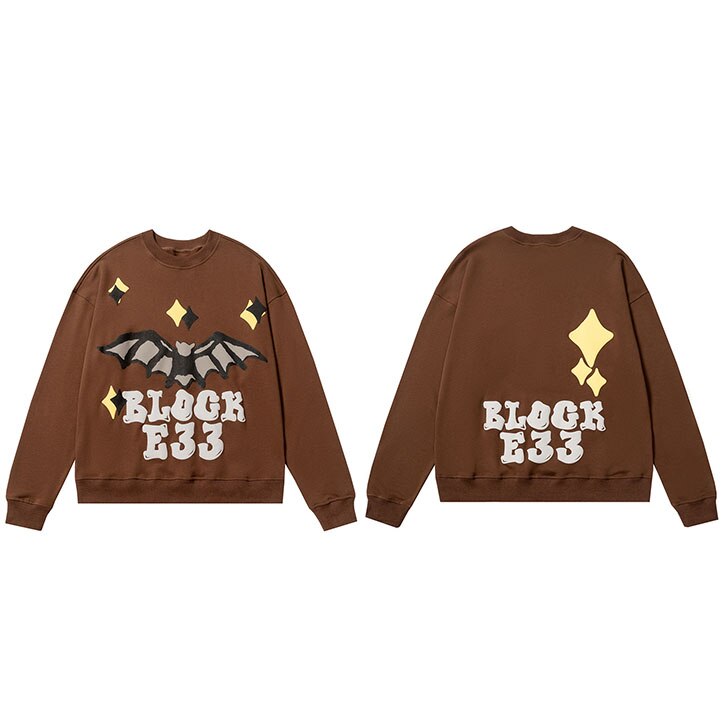 "Flying Down" Unisex Men Women Streetwear Graphic Sweatshirt