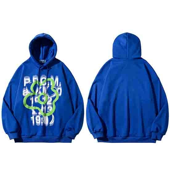"Blurry Vision" Unisex Men Women Streetwear Graphic Hoodie