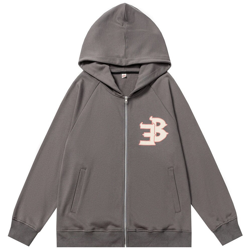 "Double Time" Unisex Men Women Streetwear Graphic Hoodie