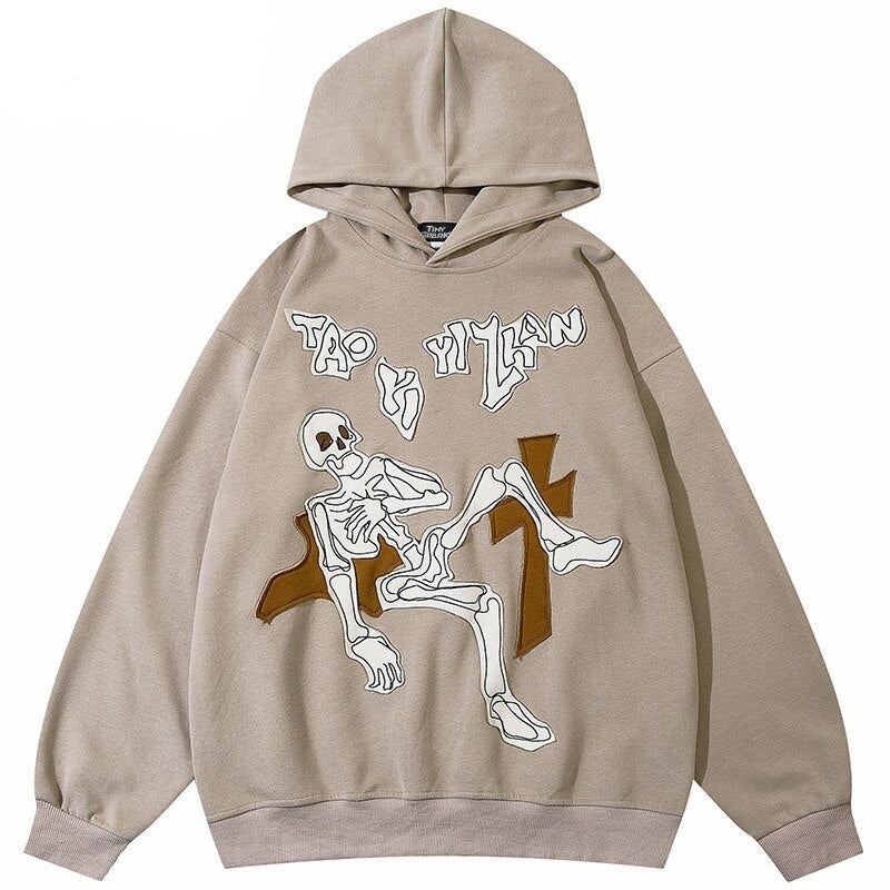 "Dropping Down" Unisex Men Women Streetwear Graphic Hoodie