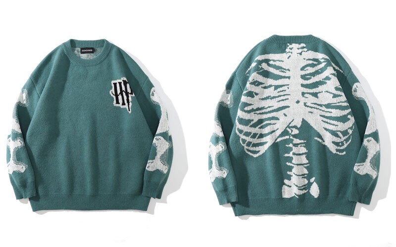 "Cold Nights" Unisex Men Women Streetwear Graphic Sweater