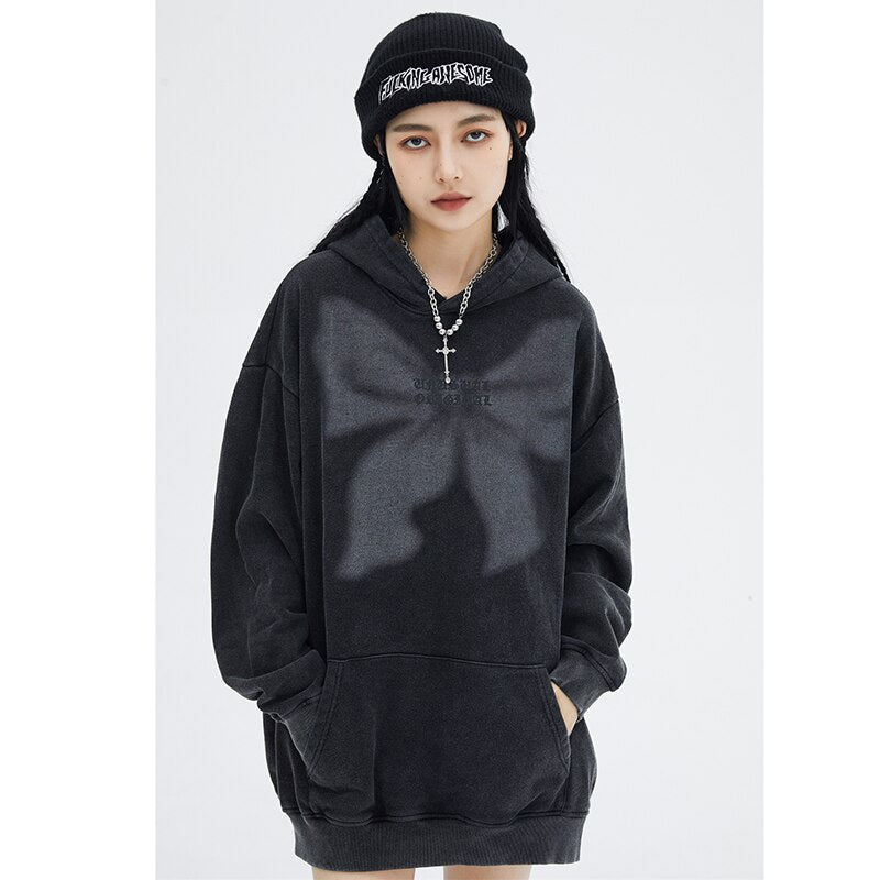 "Black Bow Tie" Unisex Men Women Streetwear Graphic Hoodie
