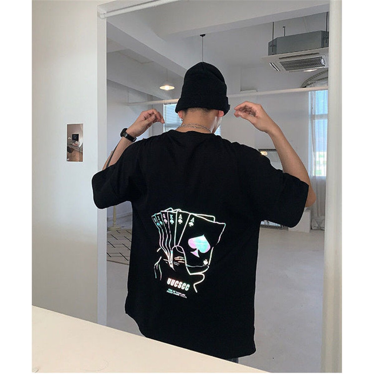 "Ace of Spades" Men Women Unisex Graphic Streetwear T-Shirt