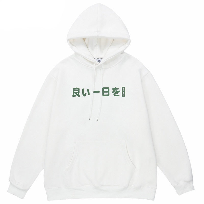 "Tokyo Wave" Graphic Unisex Streetwear Vintage Women Men Y2K Hoodie