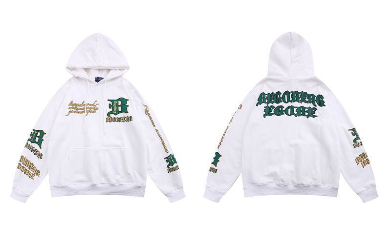 "College Day" Unisex Men Women Streetwear Graphic Hoodie