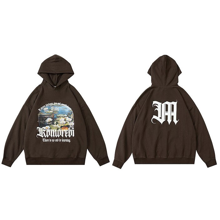 "In The Woods" Graphic Unisex Streetwear Vintage Women Men Y2K Hoodie