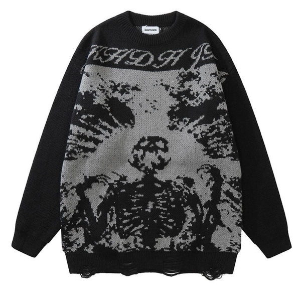 "Transforming" Graphic Unisex Streetwear Vintage Women Men Y2K Sweater