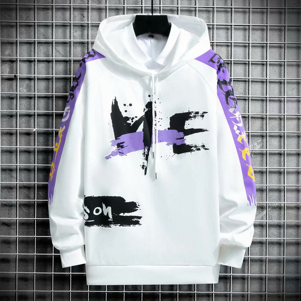 "Mixed Feelings" Pullover Graphic Unisex Streetwear Vintage Women Men Y2K Hoodie