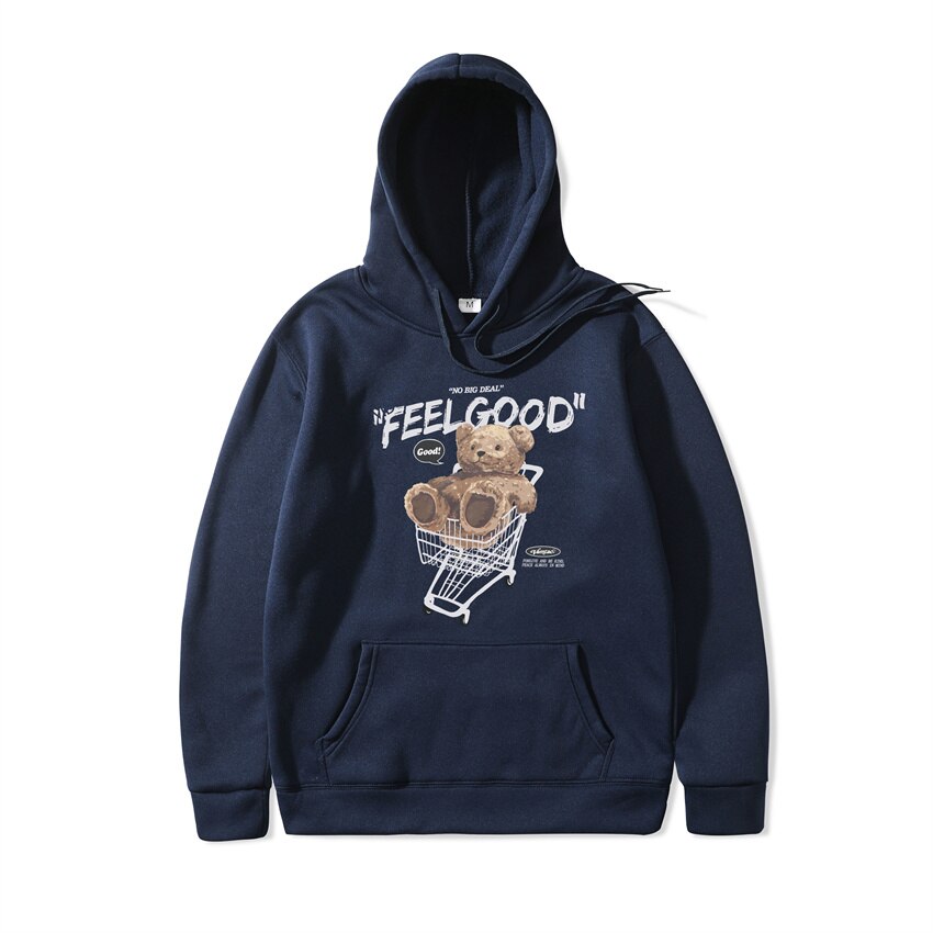 "Feeling Good" Unisex Men Women Streetwear Graphic Hoodie