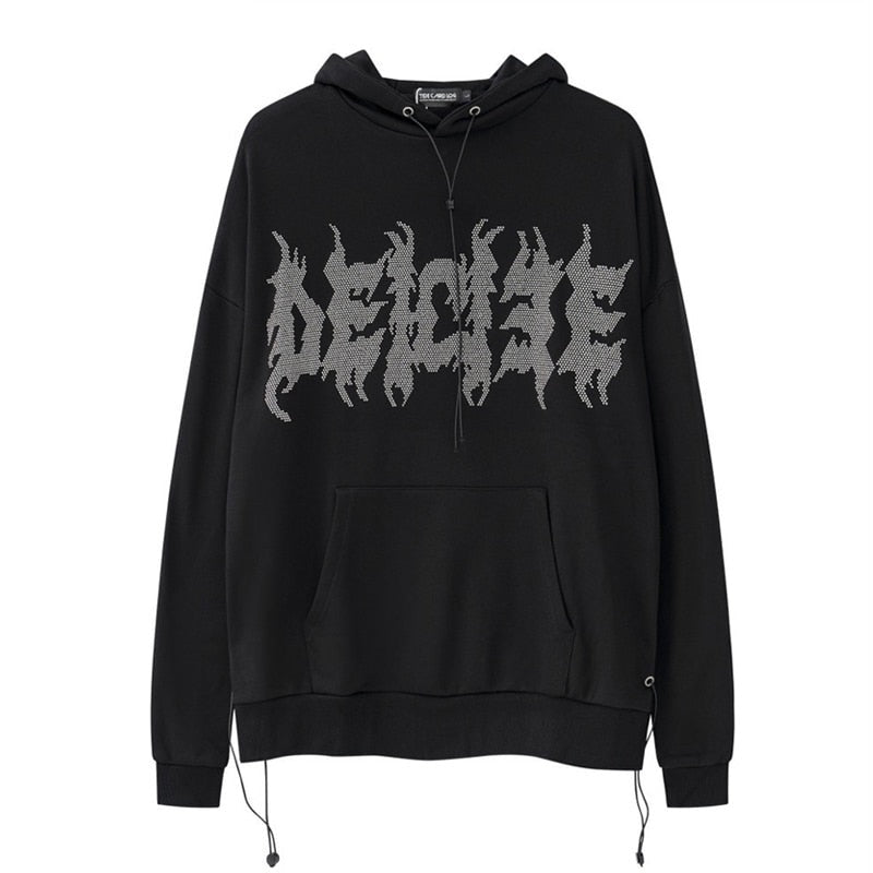 "Delight" Unisex Men Women Streetwear Graphic Hoodie