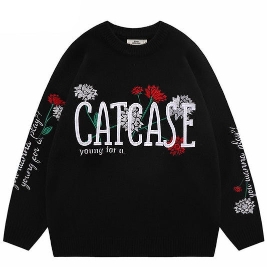 "Young For Us" Graphic Unisex Streetwear Vintage Women Men Y2K Sweater