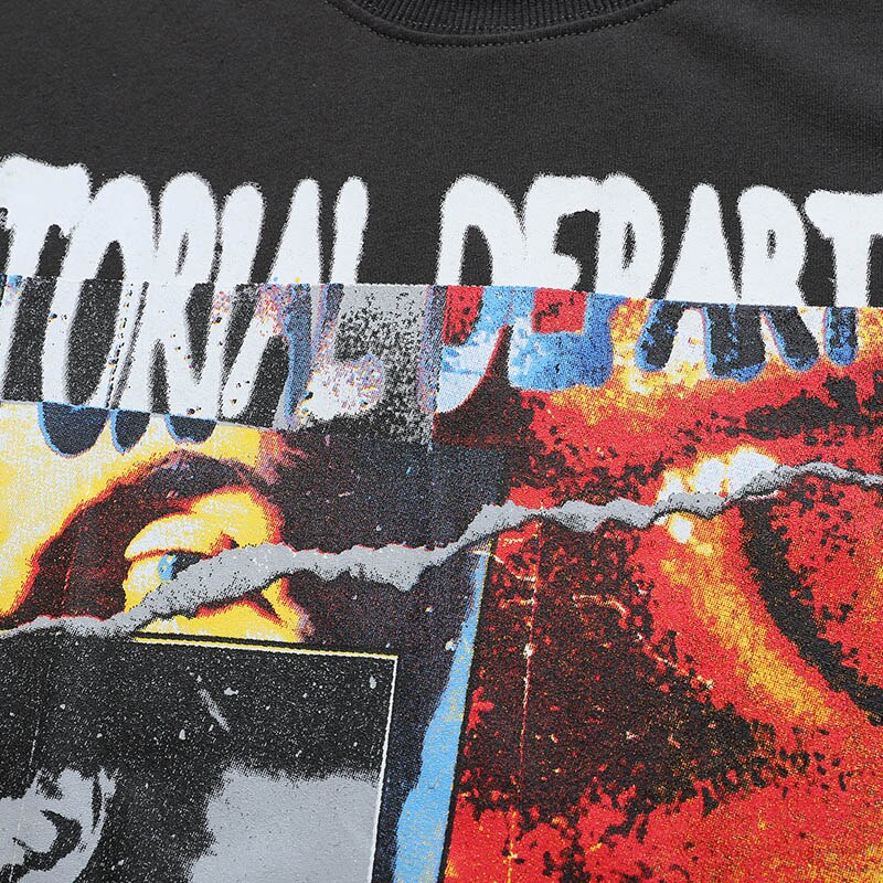 "Punk Rock" Graphic Unisex Streetwear Vintage Women Men Y2K T-Shirt
