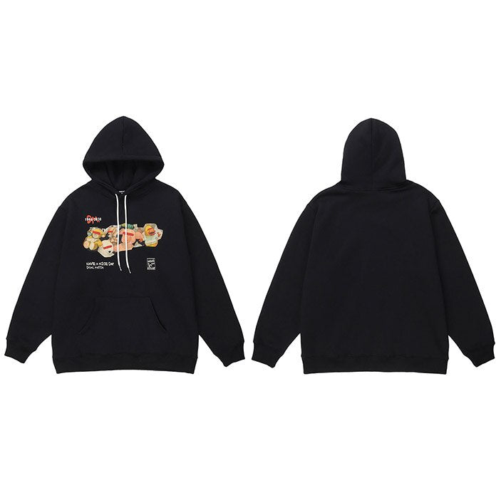 "Have A Nice Night" Graphic Unisex Streetwear Vintage Women Men Y2K Hoodie