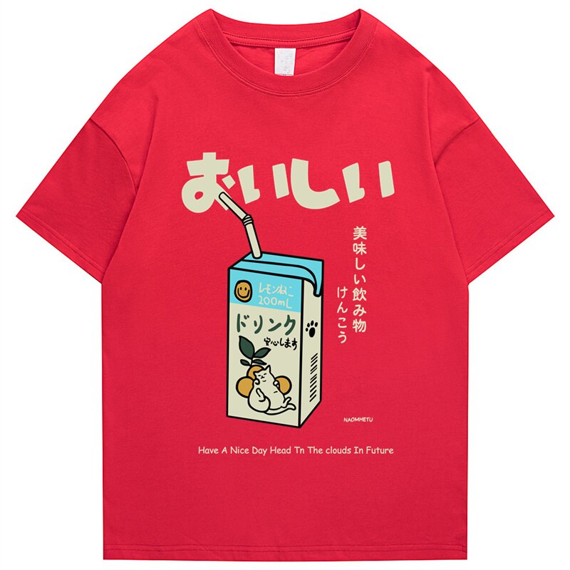 "Stand Straight" Graphic Unisex Streetwear Vintage Women Men Y2K T-Shirt