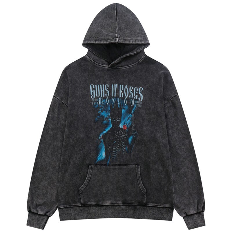 "Ghost Anime" Graphic Unisex Streetwear Women Men Y2K Hoodie
