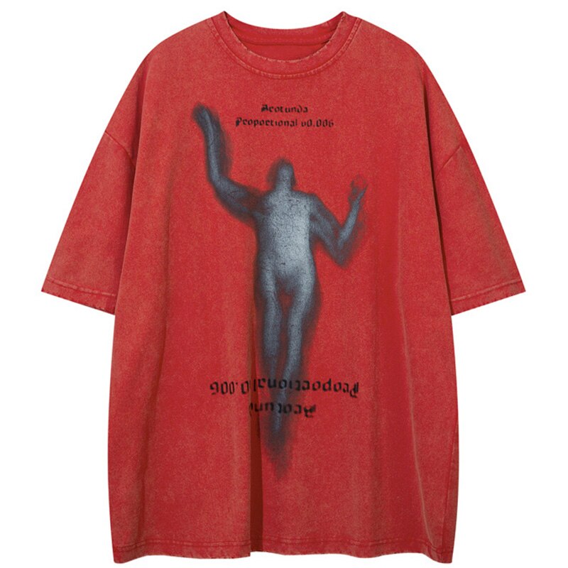 "The Climb" Graphic Unisex Streetwear Vintage Women Men Y2K T-Shirt