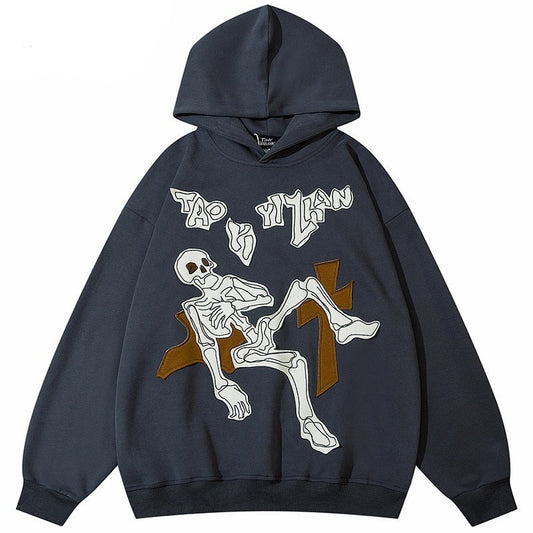 "Dropping Down" Unisex Men Women Streetwear Graphic Hoodie