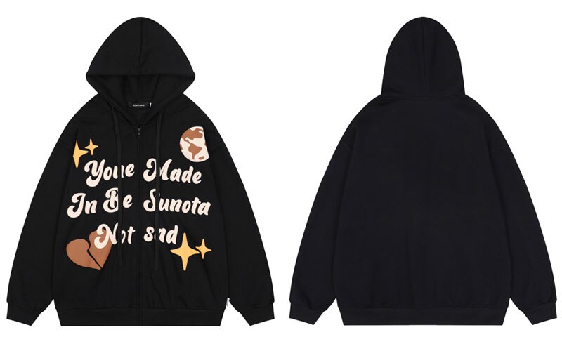 "Don't Be Sad" Unisex Men Women Streetwear Graphic Hoodie
