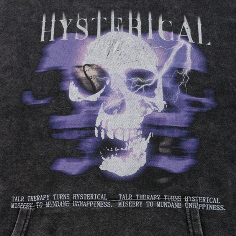 "Mystical" Graphic Unisex Streetwear Vintage Women Men Y2K Hoodie