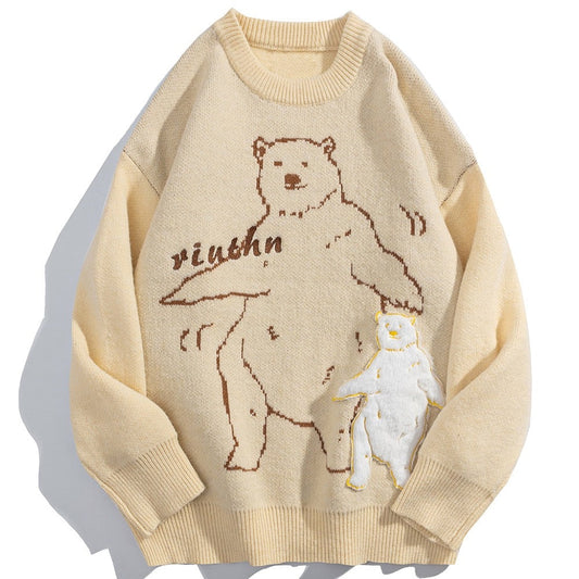"Dollar Dance" Graphic Unisex Streetwear Vintage Women Men Y2K Sweater