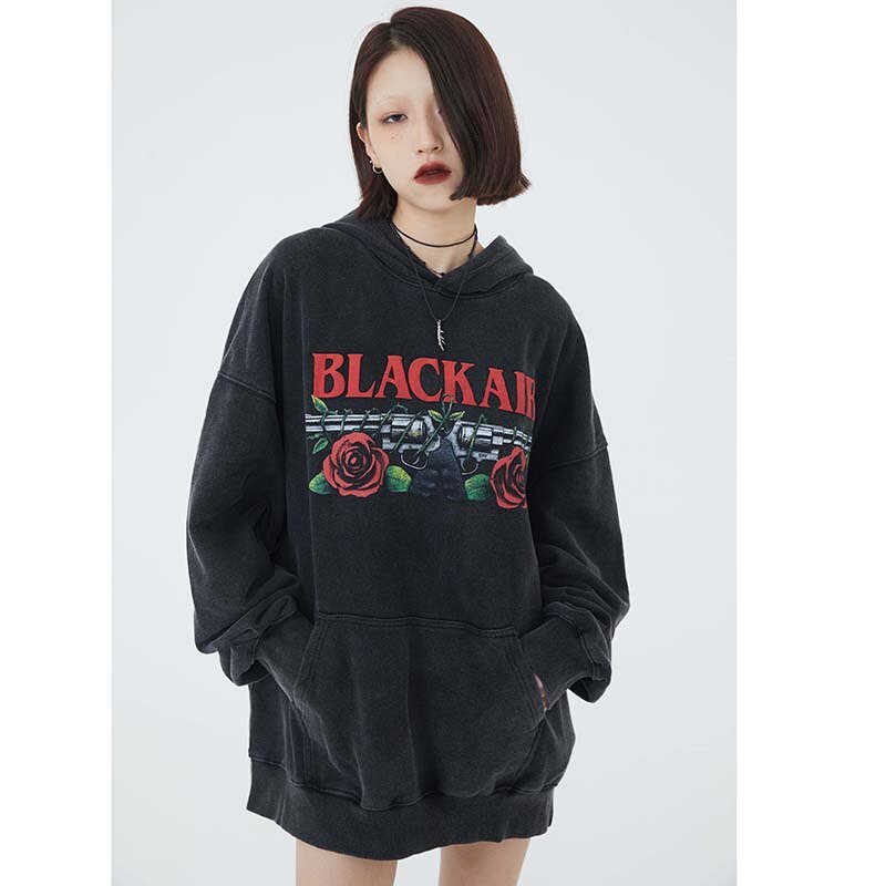 "Double Barrel" Unisex Men Women Streetwear Graphic Hoodie