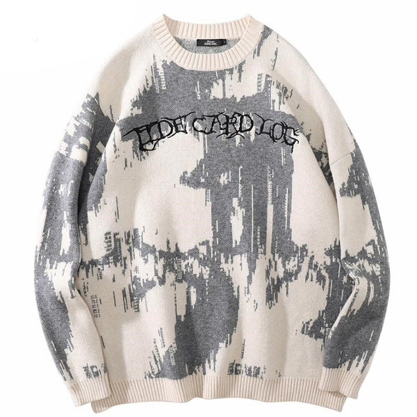 "On The Street" Graphic Unisex Streetwear Vintage Women Men Y2K Sweater