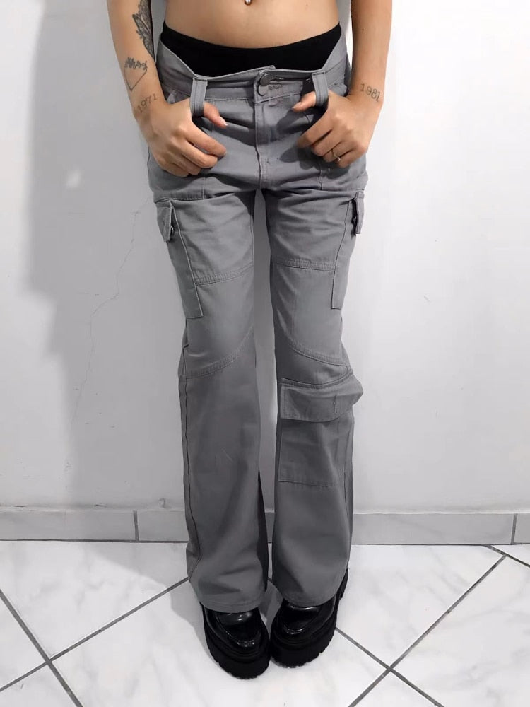 "Lost Ones" Graphic Unisex Streetwear Women Men Y2K Cargo Pants