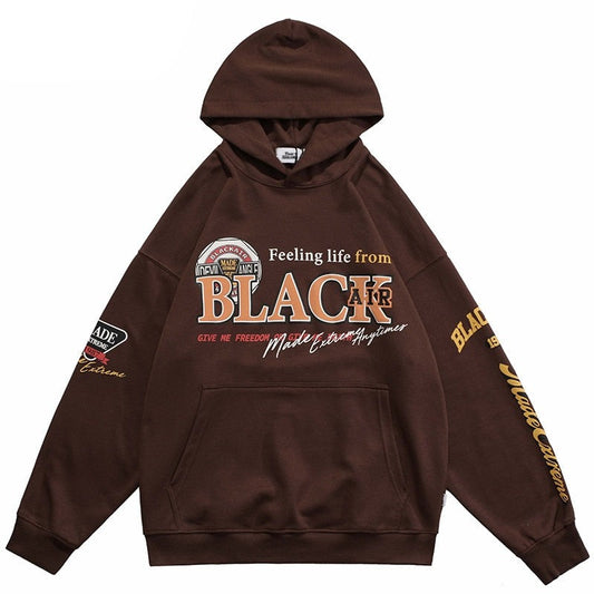 "Free Falling" Graphic Unisex Streetwear Women Men Y2K Hoodie