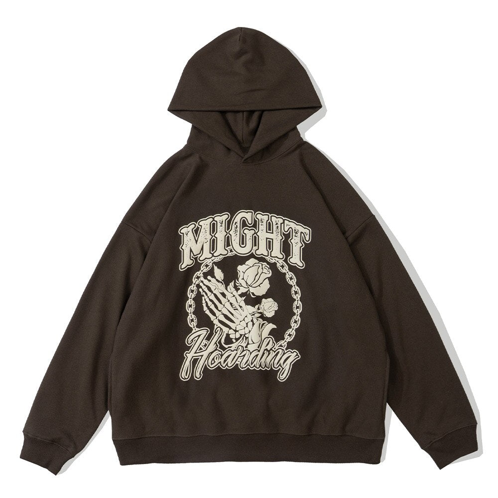 "Night Call" Graphic Unisex Streetwear Vintage Women Men Y2K Hoodie