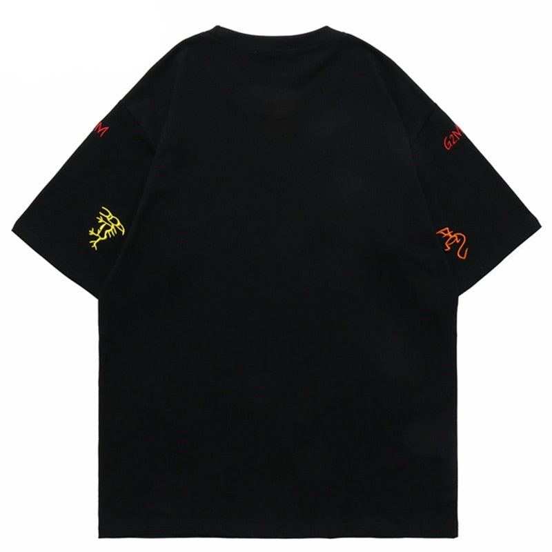 "Zodiac Sign" Graphic Unisex Streetwear Vintage Women Men Y2K T-Shirt