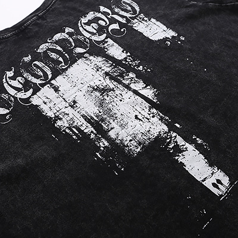 "White Fence" Graphic Unisex Streetwear Vintage Women Men Y2K T-Shirt