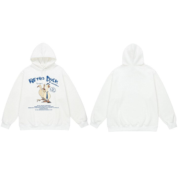 "Retro Land" Graphic Unisex Streetwear Vintage Women Men Y2K Hoodie