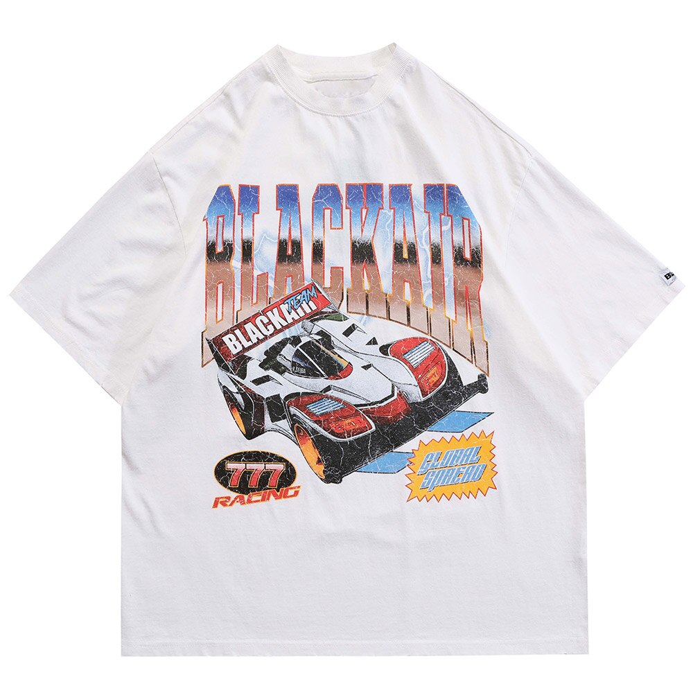 "Nascar" Graphic Unisex Streetwear Vintage Women Men Y2K T-Shirt