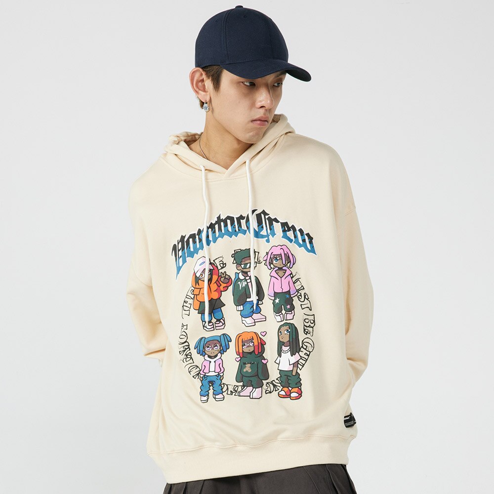 "Blue Dye" Unisex Men Women Streetwear Graphic Hoodie