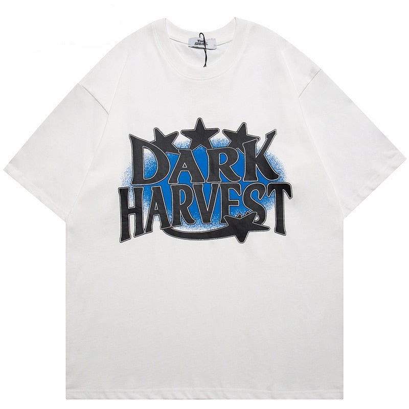 "Dark Harvest" Unisex Men Women Streetwear Graphic T-Shirt