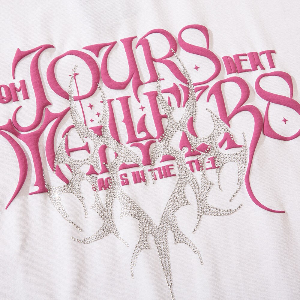 "Take A Tour" Graphic Unisex Streetwear Vintage Women Men Y2K T-Shirt