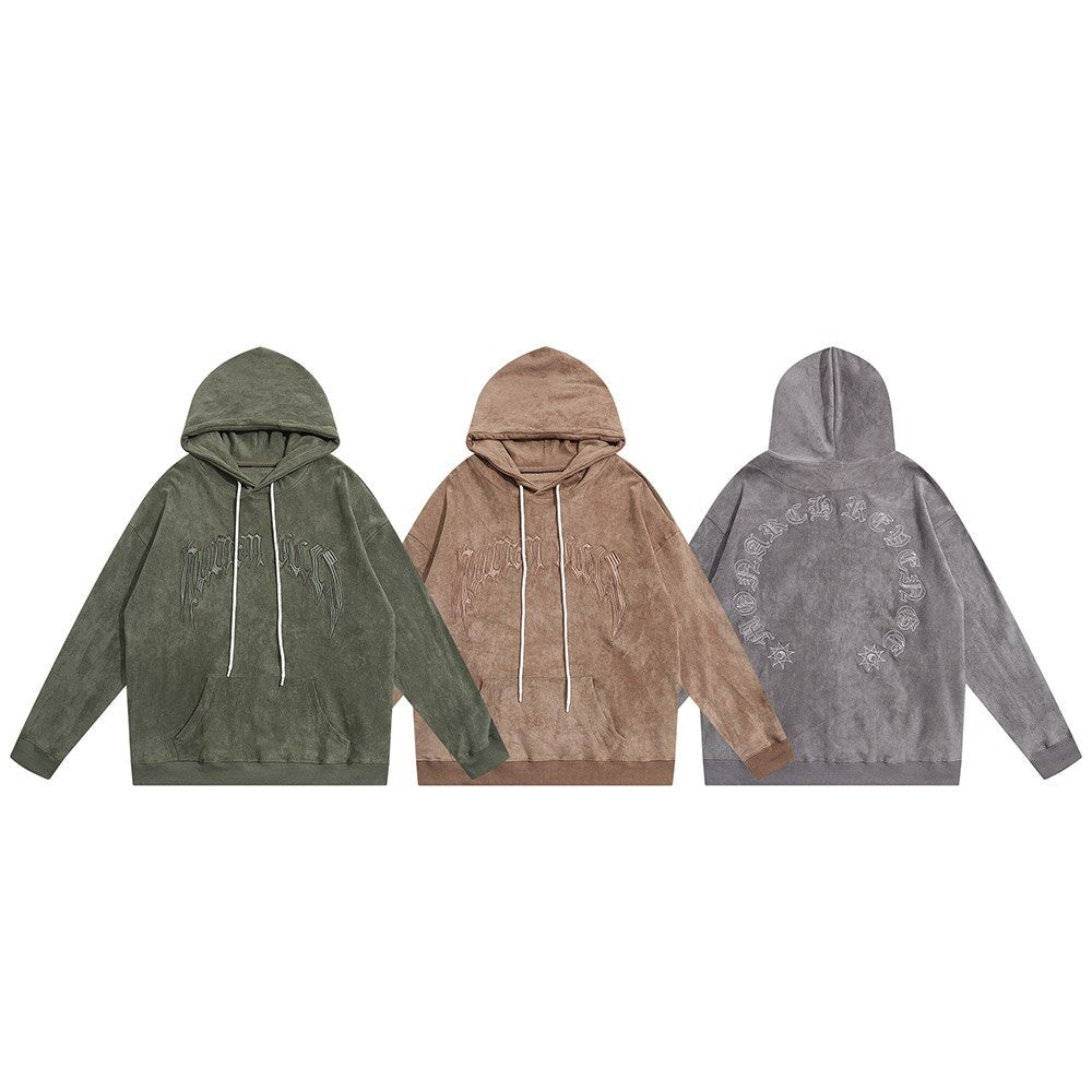 "Faded Out" Unisex Men Women Streetwear Graphic Hoodie