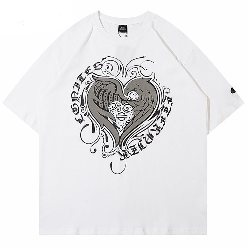 "Melted Soul" Graphic Unisex Streetwear Vintage Women Men Y2K T-Shirt