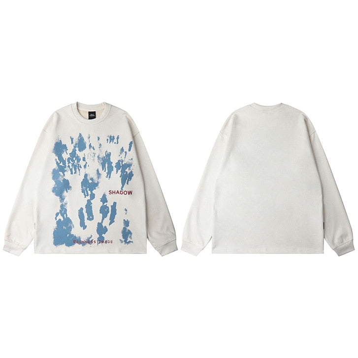 "Mega Effect" Graphic Unisex Streetwear Vintage Women Men Y2K Sweatshirt