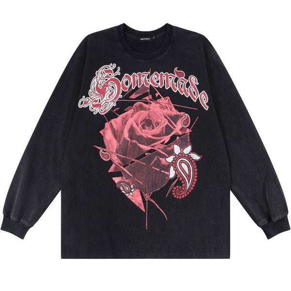 "Soul Mates" Graphic Unisex Streetwear Vintage Women Men Y2K Sweatshirt