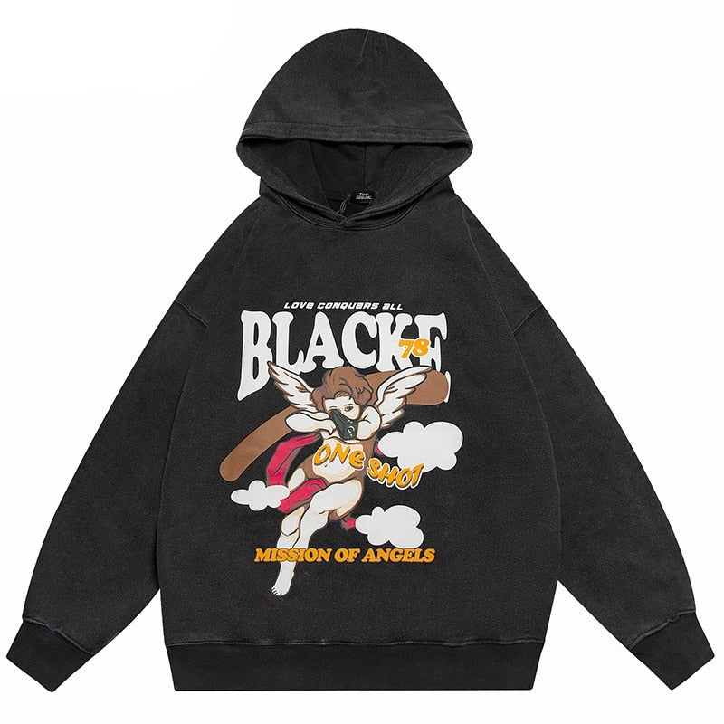 "Big Arrows" Graphic Unisex Streetwear Vintage Women Men Y2K Hoodie