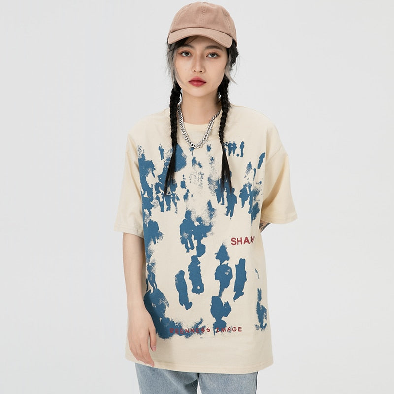 "Shadow Runner" Graphic Unisex Streetwear Vintage Women Men Y2K T-Shirt