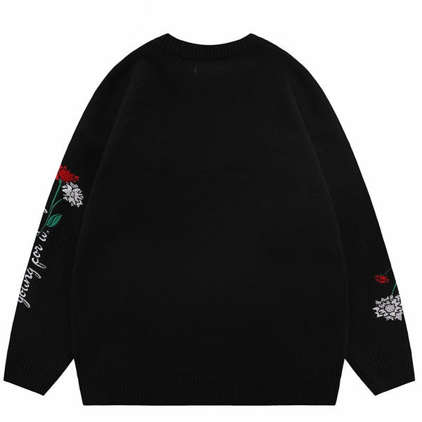 "Young For Us" Graphic Unisex Streetwear Vintage Women Men Y2K Sweater