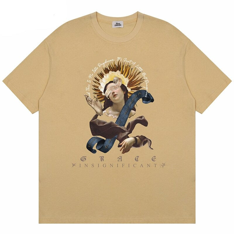 "Sunrise" Graphic Unisex Streetwear Vintage Women Men Y2K T-Shirt