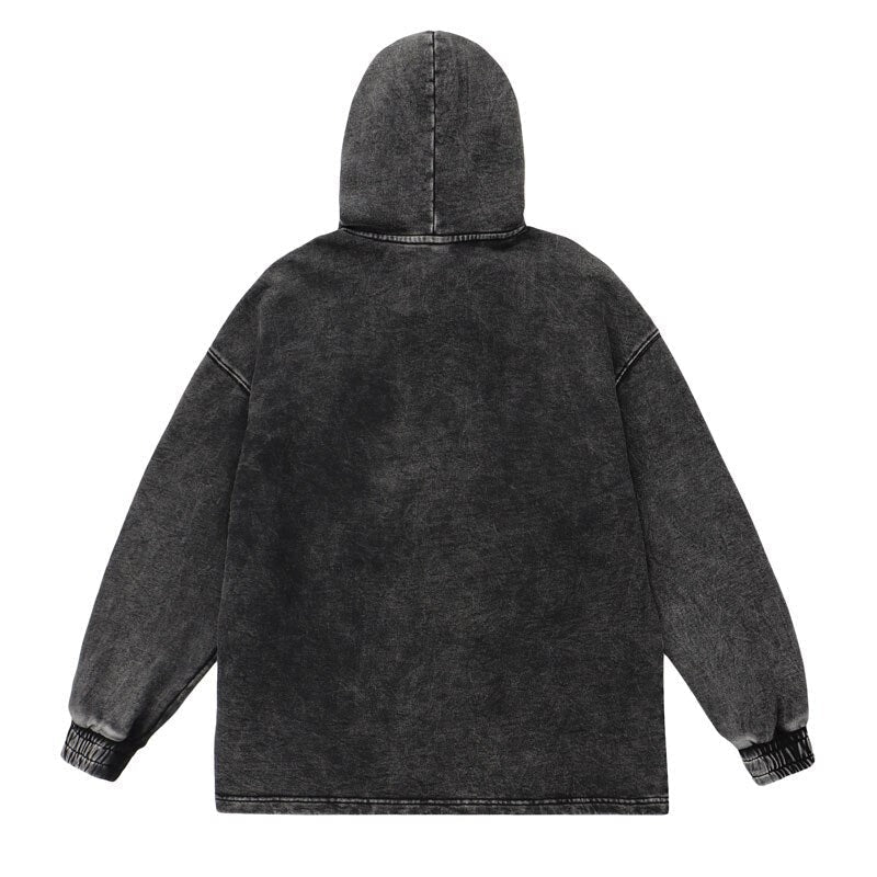 "Don't Blink" Graphic Unisex Streetwear Vintage Women Men Y2K Hoodie