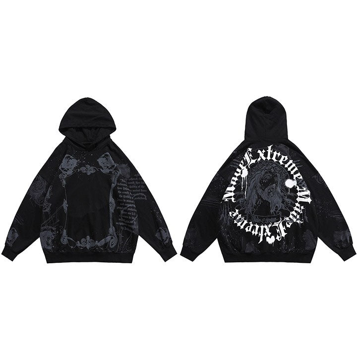 "All My Passion" Unisex Men Women Streetwear Graphic Hoodie