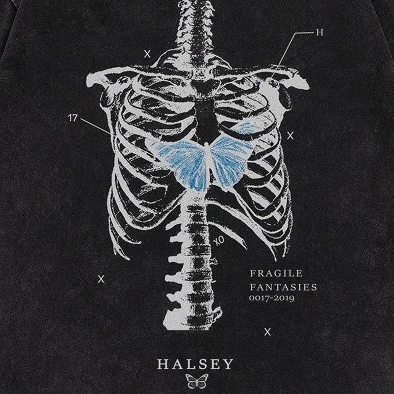 "Cold Heart" Unisex Men Women Streetwear Graphic T-Shirt