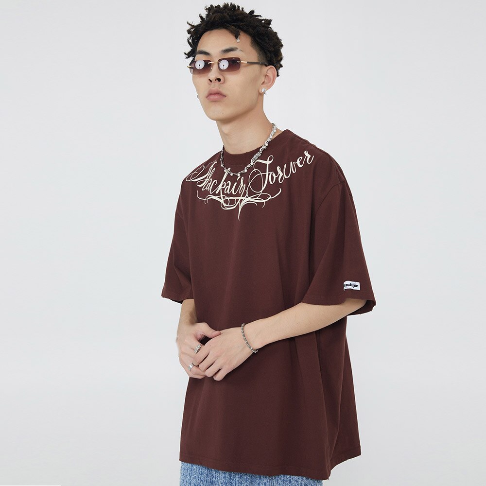 "Triple Crown" Graphic Unisex Streetwear Vintage Women Men Y2K T-Shirt