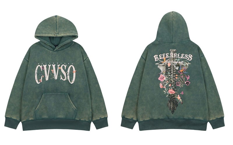"Broken Back" Unisex Men Women Streetwear Graphic Hoodie